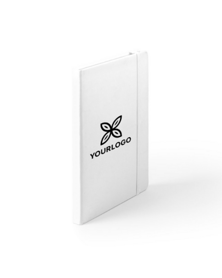 Bloc Notes A5 (100 fulles llises) tapes polipell per a publicitat - Cilux