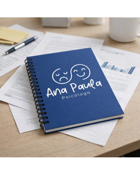 Recycled cardboard notebook 80 sheets (11.6x15.3cm) - Emerot