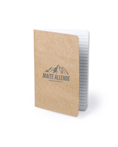 A5 recycled cardboard notebook for...