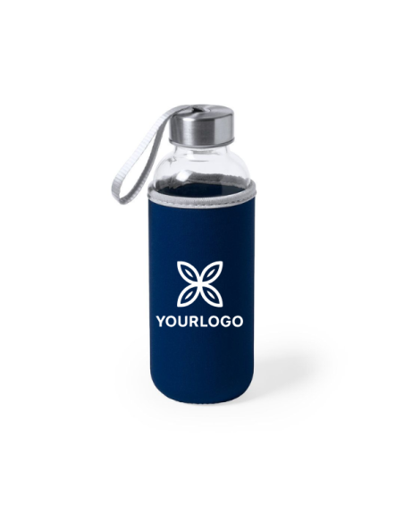 Bidó de Cristall amb funda neoprè 420ml - Dokath