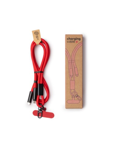 Landyard amb cable carregador Tipus C...