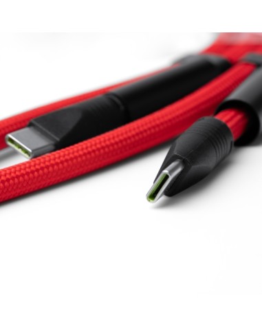 Lanyard with USB-C mobile phone charger function