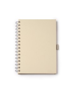 A5 spiral notebook made from recycled milk cartons 2