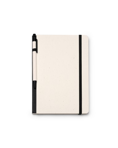 customizable notebook made from recycled milk cartons for merchandising