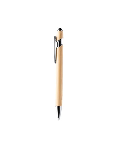 Stylo en bambou avec stylet tactile varel