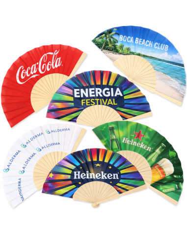 Abanico Promocional Personalizado a...