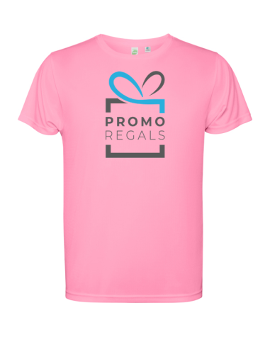 Short-sleeved technical T-shirt made...