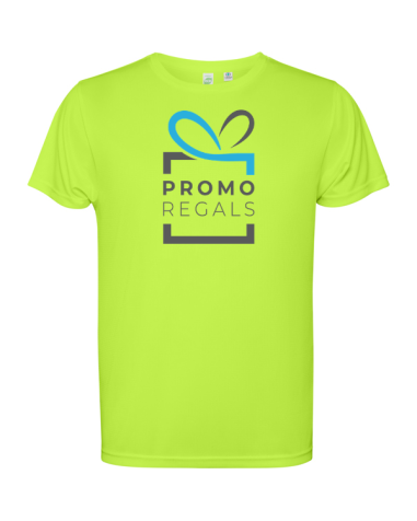 Short-sleeved technical T-shirt made...