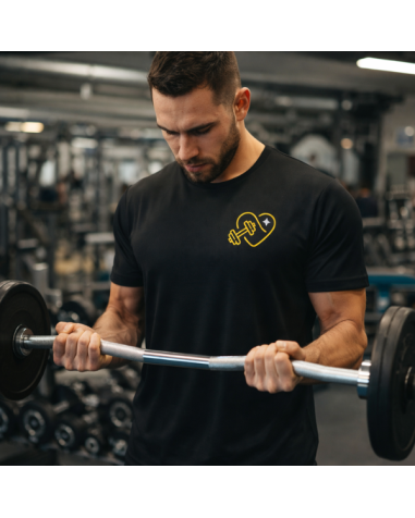 Short-sleeved technical T-shirt made...