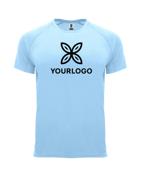 T-shirt technique en tissu CONTROL DRY 135 g/m², col rond - ADULTE ET ENFANT - BAHREÏN ROLY