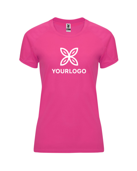 T-shirt technique avec tissu CONTROL DRY 135 g/m² et col rond - FEMME - BAHRAIN ROLY