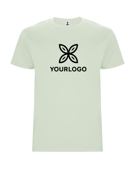 Samarreta tubular de màniga curta en talles per a adults i amb costures laterals en talles per a nens.