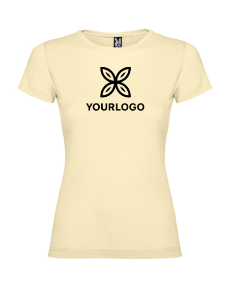 Samarreta ajustada de màniga curta amb cintura estreta. Coll rodó de canalé 1x1. Escot amb cinta de teixit a joc.