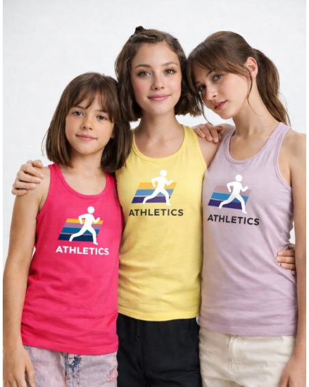 Women's fitted tank top made of 100% cotton, 160g/m². Adult and junior sizes - BRENDA ROLY