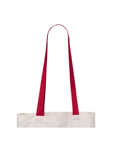 Bolsa algodón 105 g/m² asa color...