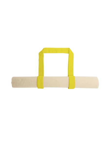 105 g/m² cotton bag with colored handle (37x41 cm) - Fuzox