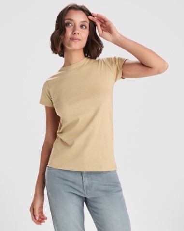 T-shirt femme en coton 170 g/m² avec...