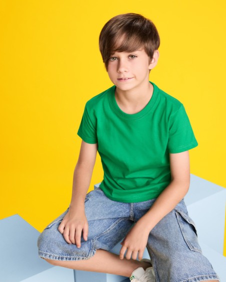 Camiseta de algodón 165 g/m² costuras laterales ADULTO/JUNIOR - DOGO ROLY