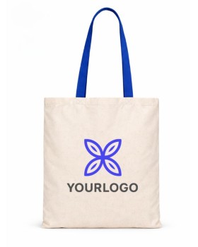 105 g/m² cotton bag with colored handle (37x41 cm) - Fuzox