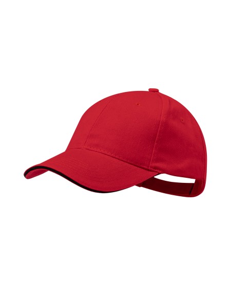 gorra rubec personalitzada vermella