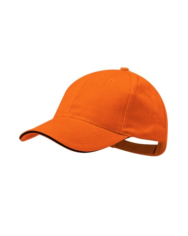 casquette Rubec orange personnalisée