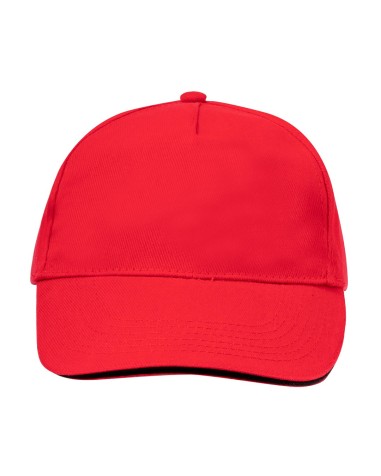 Casquette 5 panneaux en coton peigné...