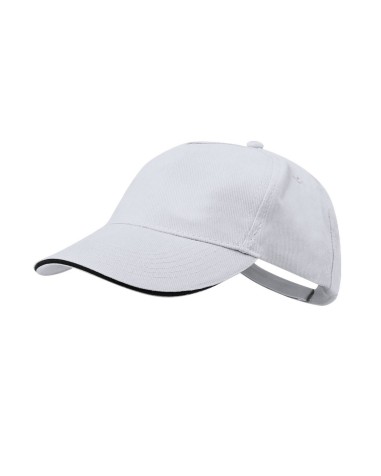 Casquette 5 panneaux en coton peigné...