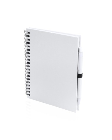 Notebook (18x15cm) and pen recycled... Notebook (18x15cm) and pen recycled...