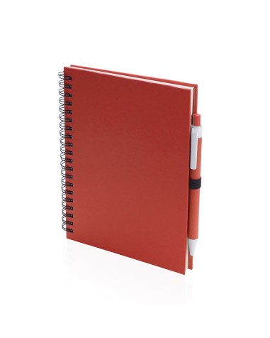 Carnet (18x15cm) et stylo en carton... Carnet (18x15cm) et stylo en carton...