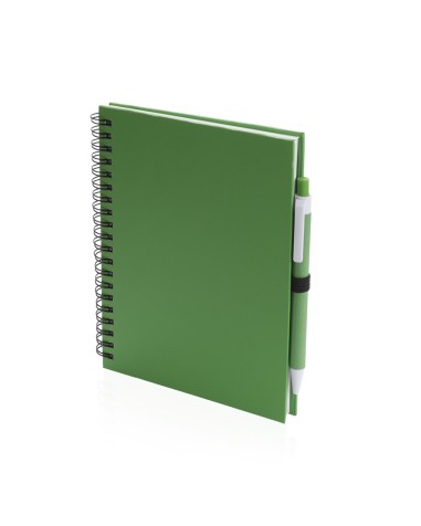 Notebook (18x15cm) and pen recycled... Notebook (18x15cm) and pen recycled...