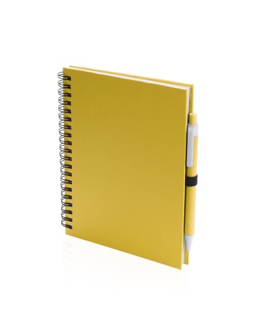 Notebook (18x15cm) and pen recycled... Notebook (18x15cm) and pen recycled...