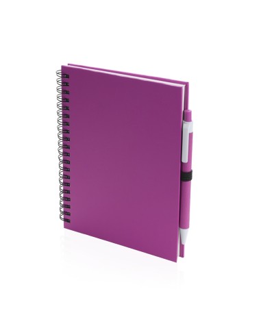 Notebook (18x15cm) and pen recycled... Notebook (18x15cm) and pen recycled...