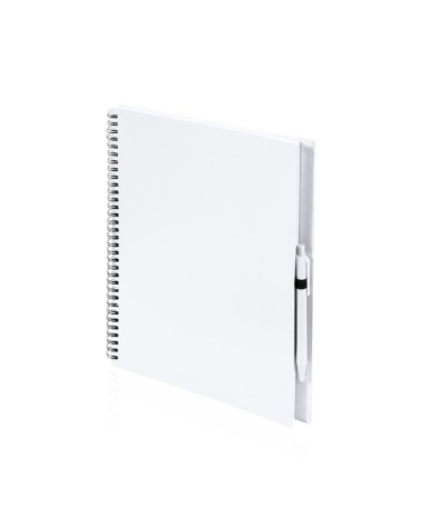 Notebook (23x29cm) and pen recycled... Notebook (23x29cm) and pen recycled...