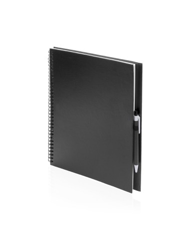 Notebook (23x29cm) and pen recycled... Notebook (23x29cm) and pen recycled...