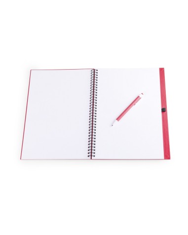 Notebook (23x29cm) and pen recycled... Notebook (23x29cm) and pen recycled...