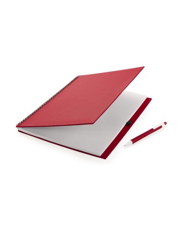 Notebook (23x29cm) and pen recycled... Notebook (23x29cm) and pen recycled...