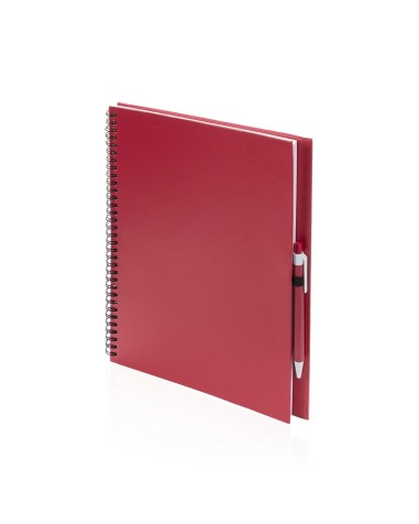 Notebook (23x29cm) and pen recycled... Notebook (23x29cm) and pen recycled...