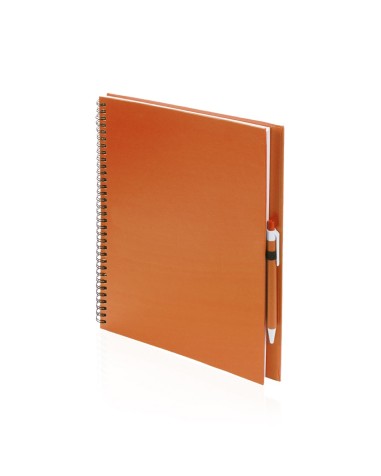Notebook (23x29cm) and pen recycled... Notebook (23x29cm) and pen recycled...