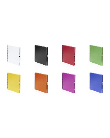 Carnet (23x29cm) et stylo en carton... Carnet (23x29cm) et stylo en carton...