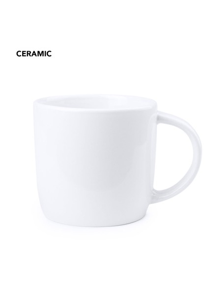 Taza cerámica café con leche 380ml - Tarbox