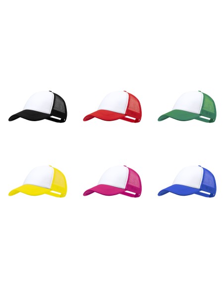 Colores disponibles de la gorra Zodak personalizable con tu logo
