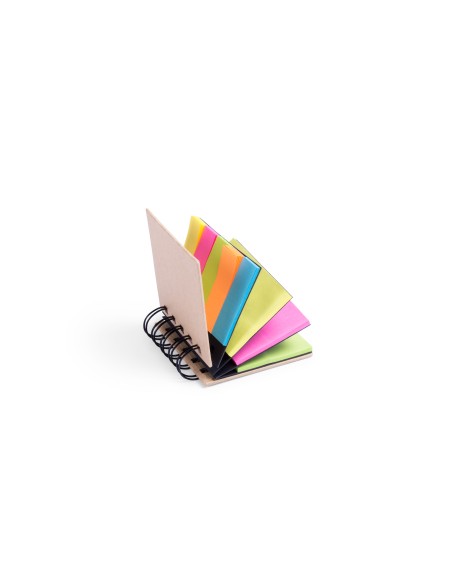 Bloc-notes adhésif (8,3 x 7,6 x 2,2 cm) - Laska