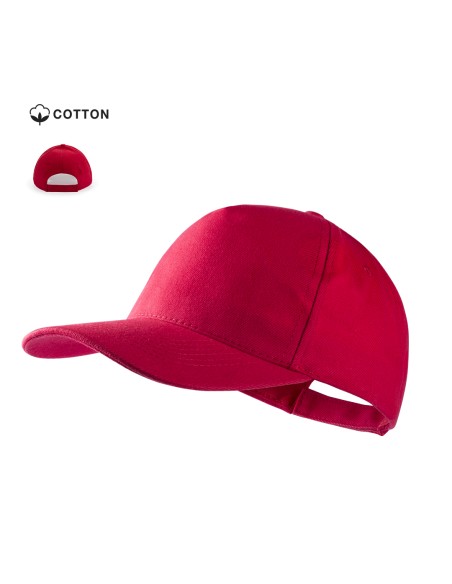 Casquette en coton peigné à 5 panneaux - Bayon