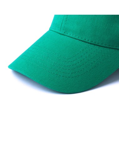 Casquette en coton peigné à 6...