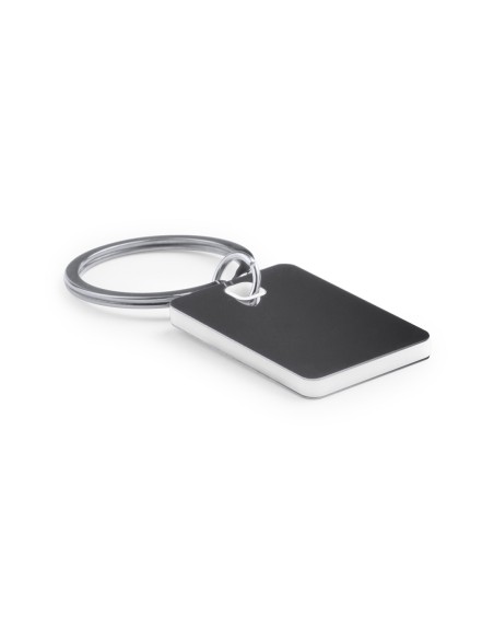 Stainless steel and plastic keychain - Persal