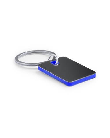 Stainless steel and plastic keychain... Stainless steel and plastic keychain...