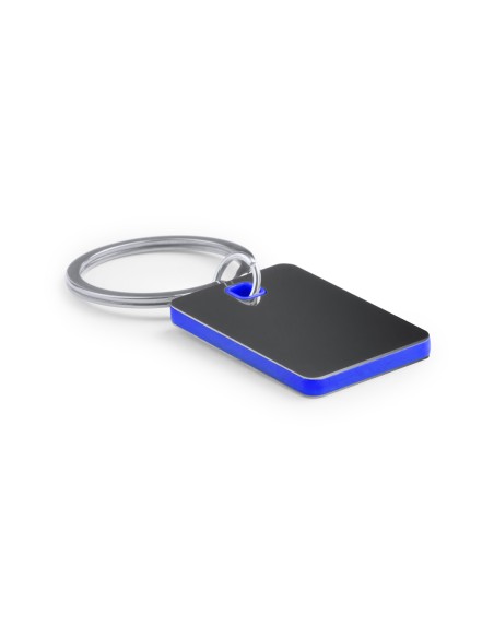 Stainless steel and plastic keychain - Persal