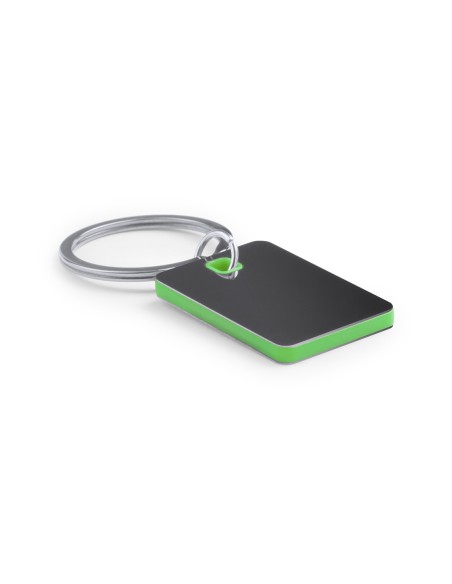 Stainless steel and plastic keychain - Persal