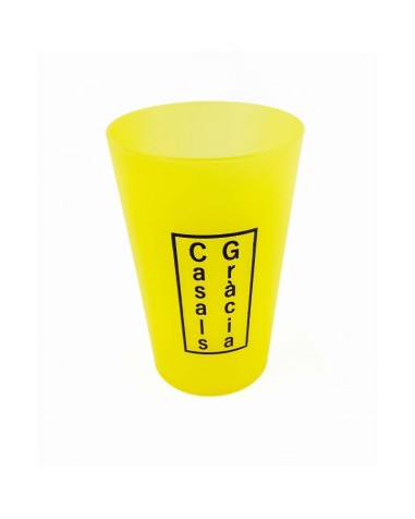 Got reutilitzable de 33cl personalitzat amb logo per a esdeveniments
