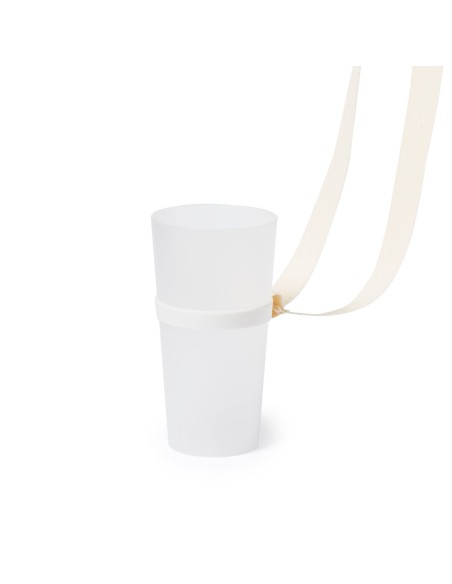 Porte-Gobelet Lanière en Coton - Félin